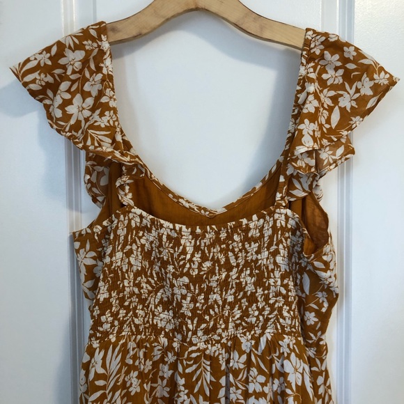 Old Navy Fit and Flare Dress with Ruffle Straps - Picture 4 of 8